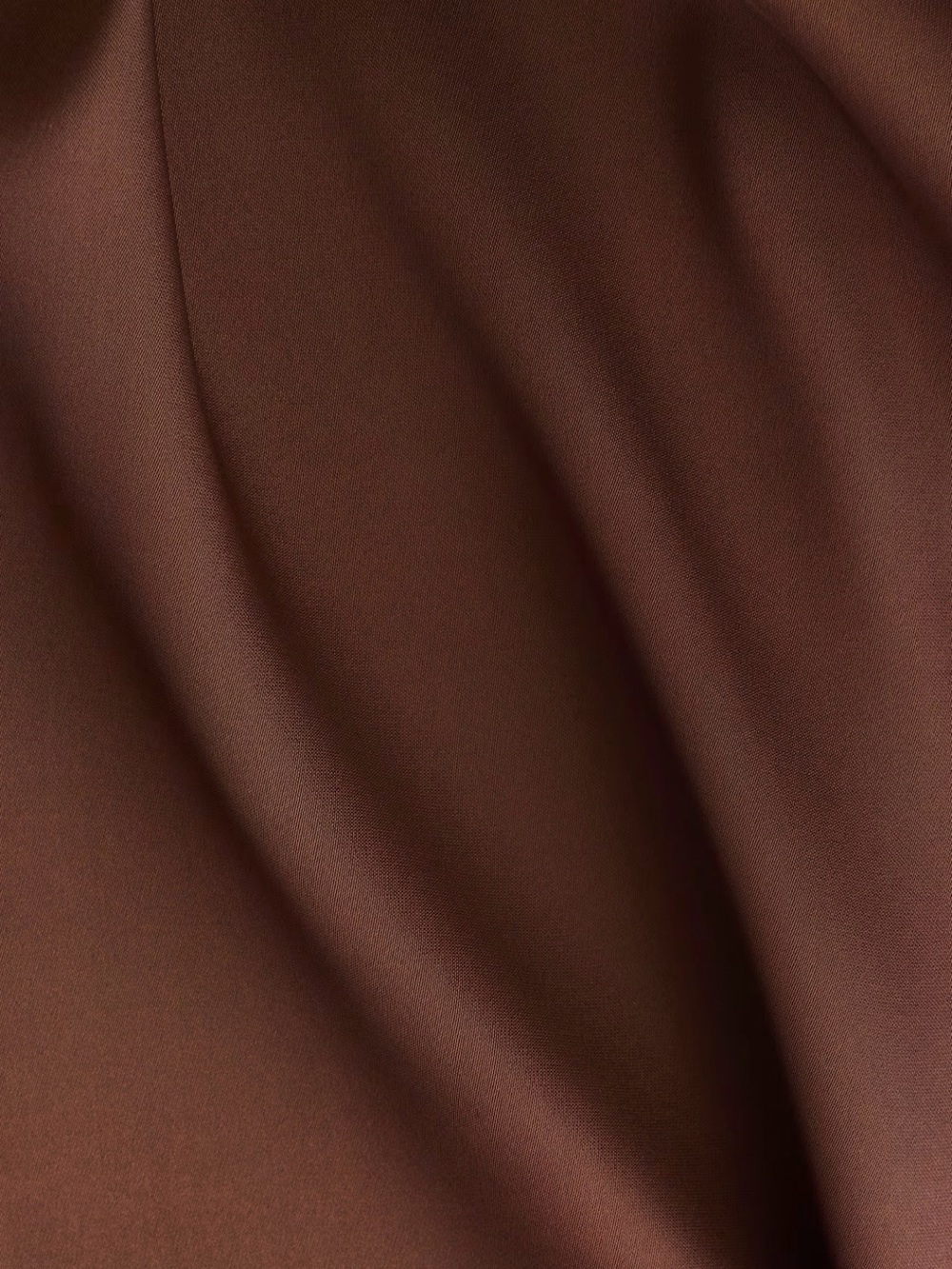 H&M Scarf Detail Dress Dark Brown 2 Sizes Available XS & L NWT - Picture 2 of 6